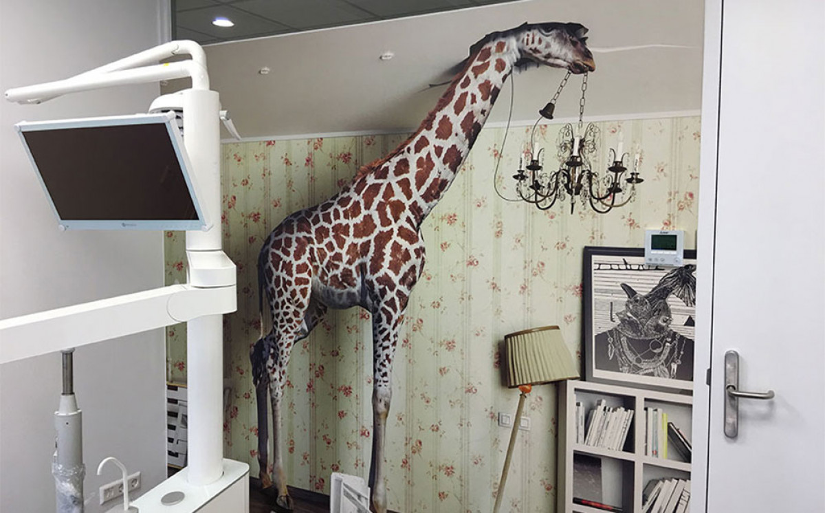 Full colour wanden gezondheidscentrum