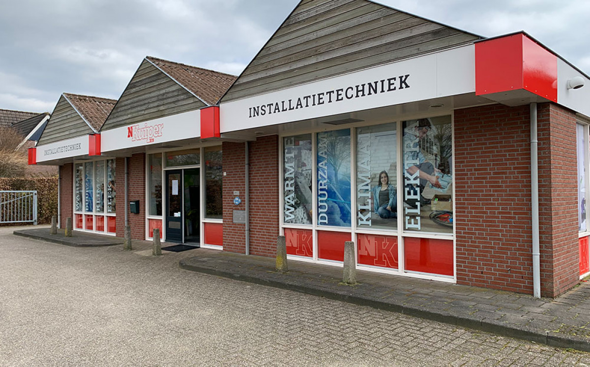 Aankleden bedrijfspand Breedenbroek