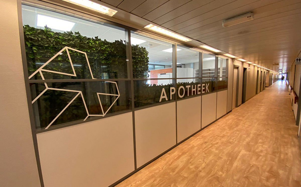 Aankleding apotheek Amsterdam