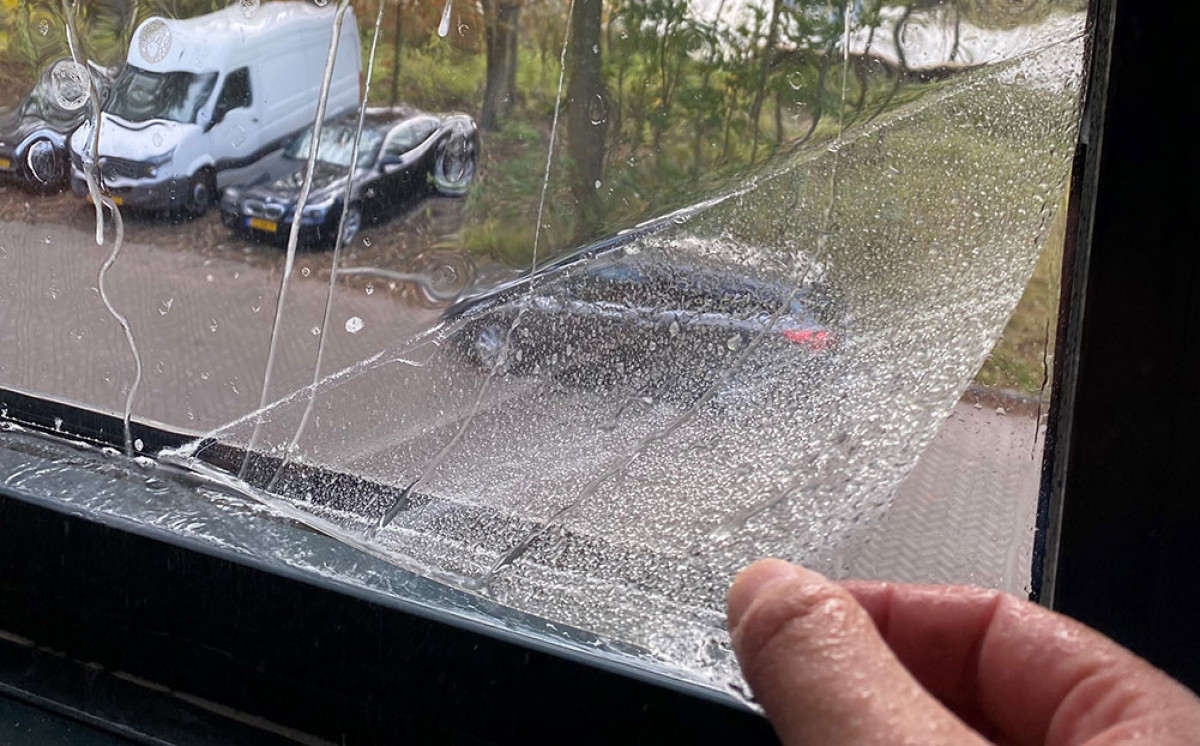 Glasfolie warmtewerend en UV-werend